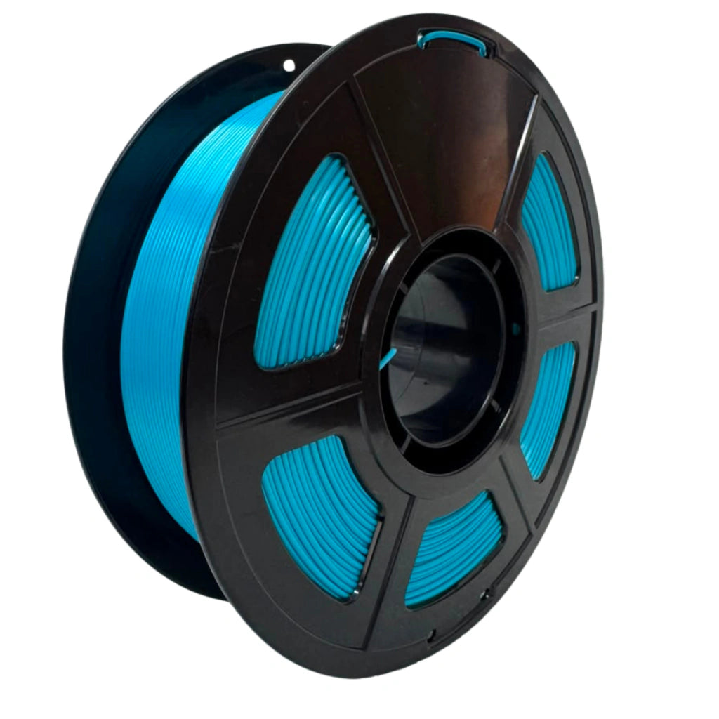 Filamento PLA Silk FusionX 1 kg - Cyan