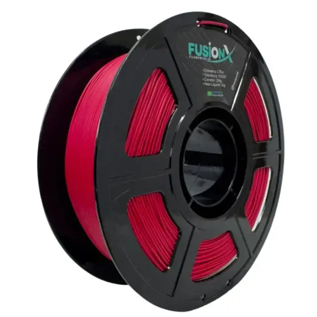 Filamento PLA Mate FusionX 1 kg - Ruby