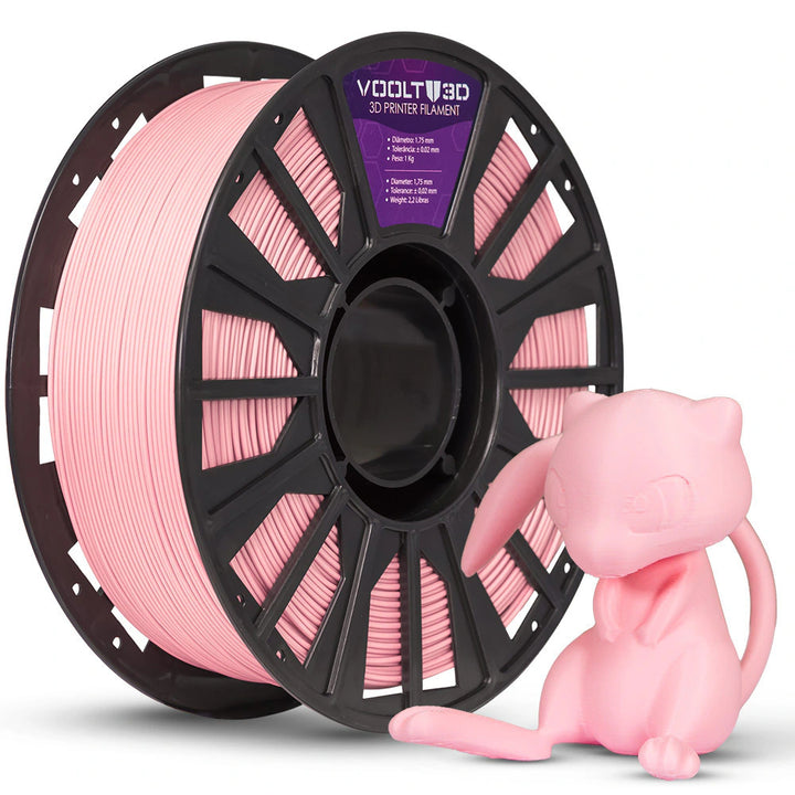 Filamento PLA Velvet 1 kg - Rosa BB